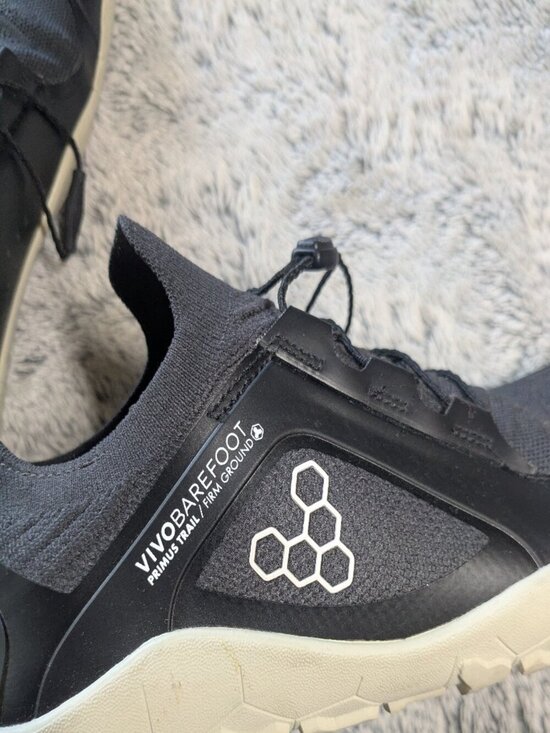 Vivobarefoot Primus Trail Black Shoe Size 45 Men\'s 12